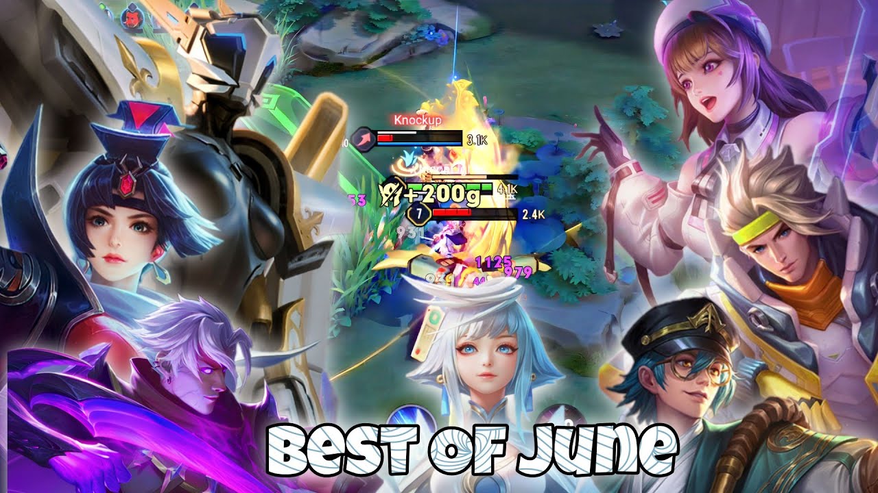 Moonlight's Best Moments In June | 13 Min Of Full Chaos | Arena of Valor Li&ecirc;n Qu&acirc;n mobile CoT