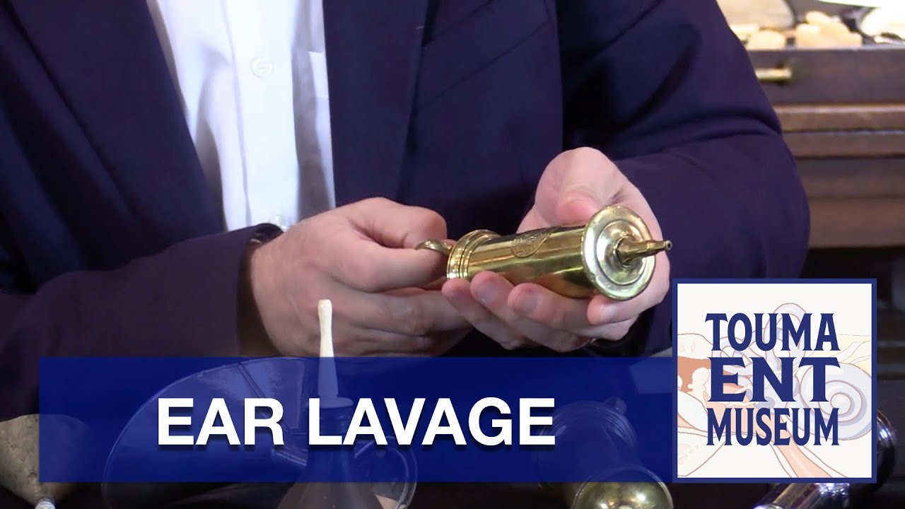 The Evolution of Ear Lavage
