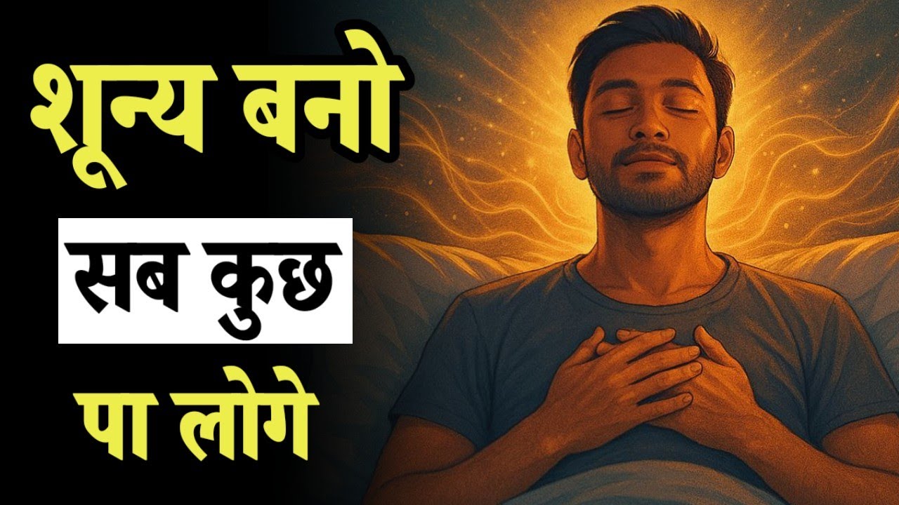 शून्य बनो सब कुछ पा लोगे | ध्यान और आत्मज्ञान का रहस्य | #Spiritual_Motivation