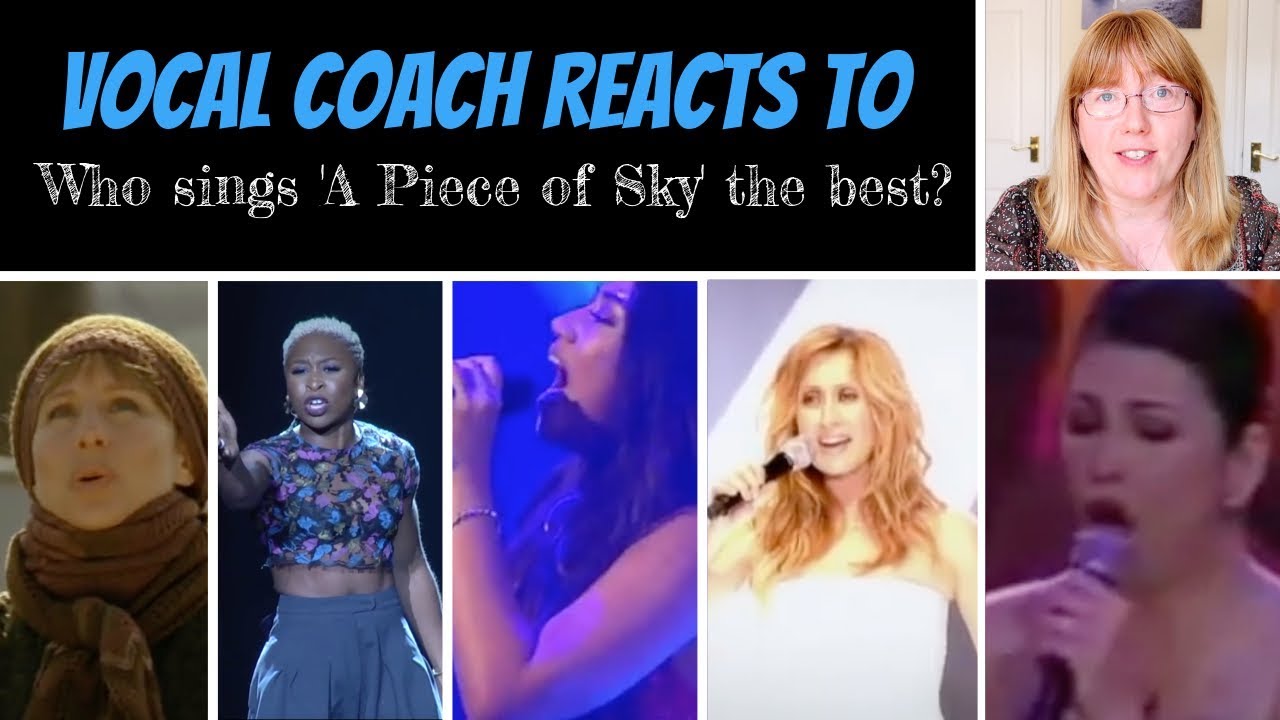 Who sings 'A Piece of Sky' the best?