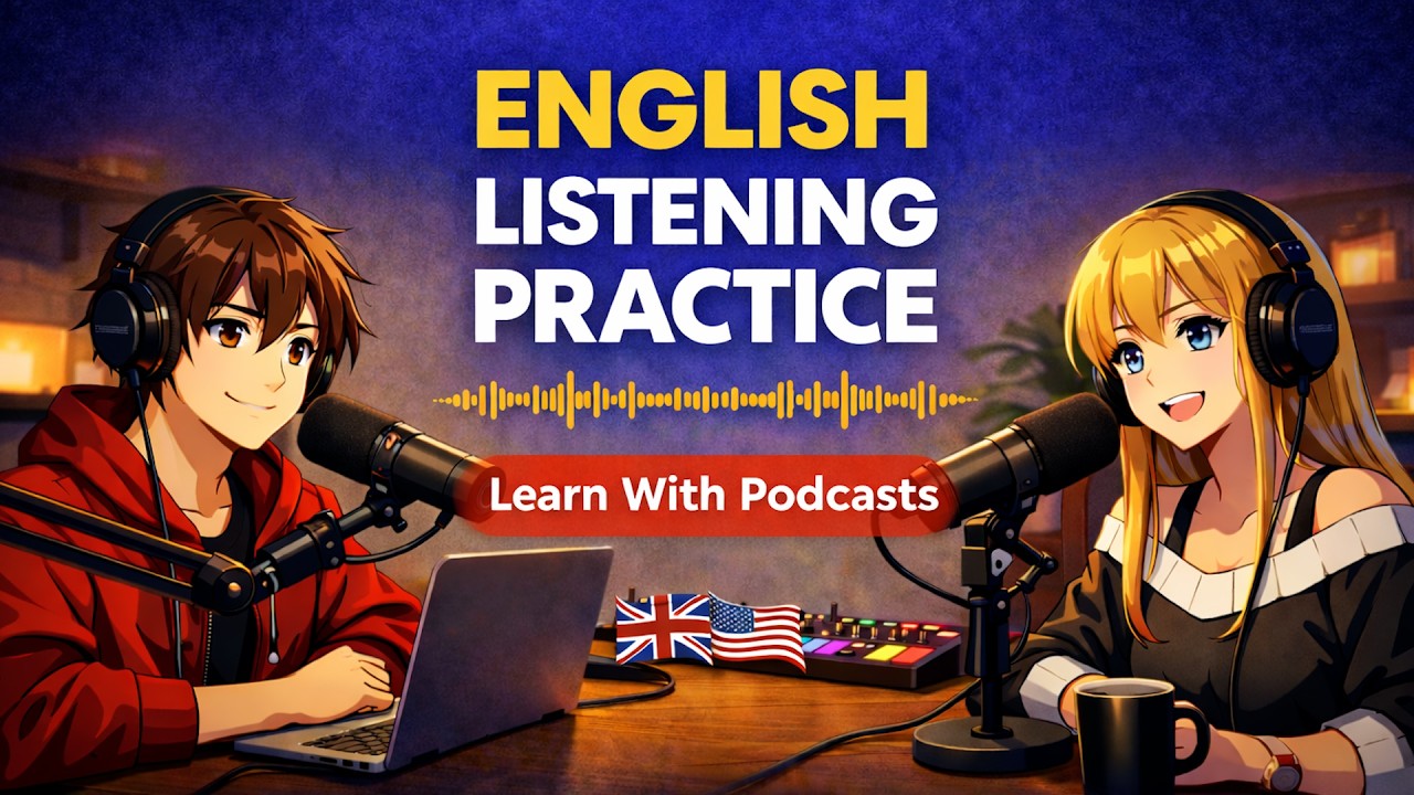 Daily English Listening Practice for Beginners & Intermediate