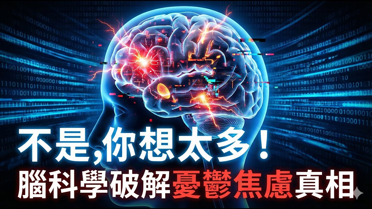 大腦當機了怎麼修？從神經科學看懂憂鬱、焦慮與思覺失調的真實機制