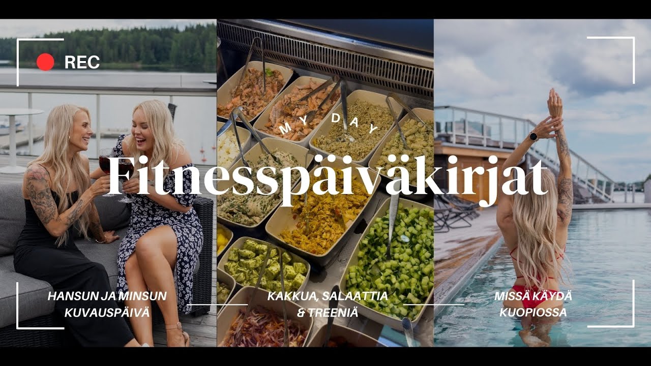 FITNESSPÄIVÄKIRJA ✨ Kuvauskeikalla Kuopiossa
