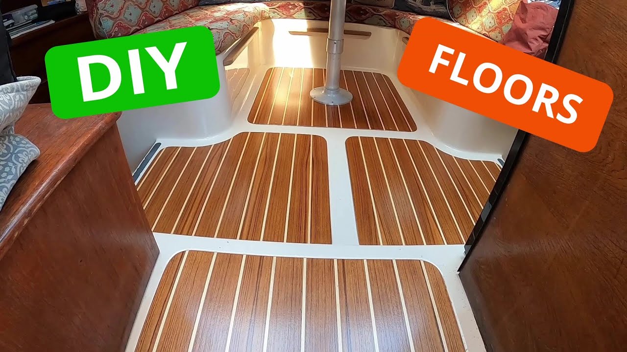DIY Replacing soles (floors) on a Gemini 3200 sailboat.