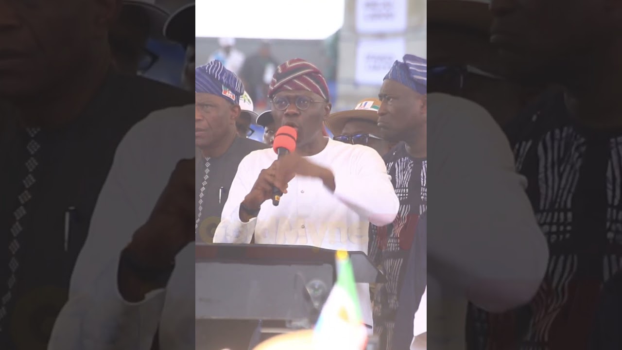 GOV  SANWO OLU APPLAUDS PRESIDENT TINUBU FOR HIS UNWAVERING SUPPORT TOWARDS THE PARTY