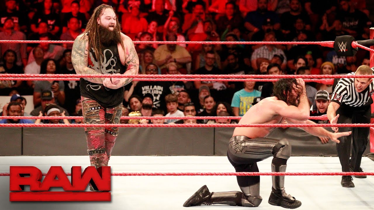 Сет Роллинс против Брея Уайатта: Raw, 10 июля 2017 г.
