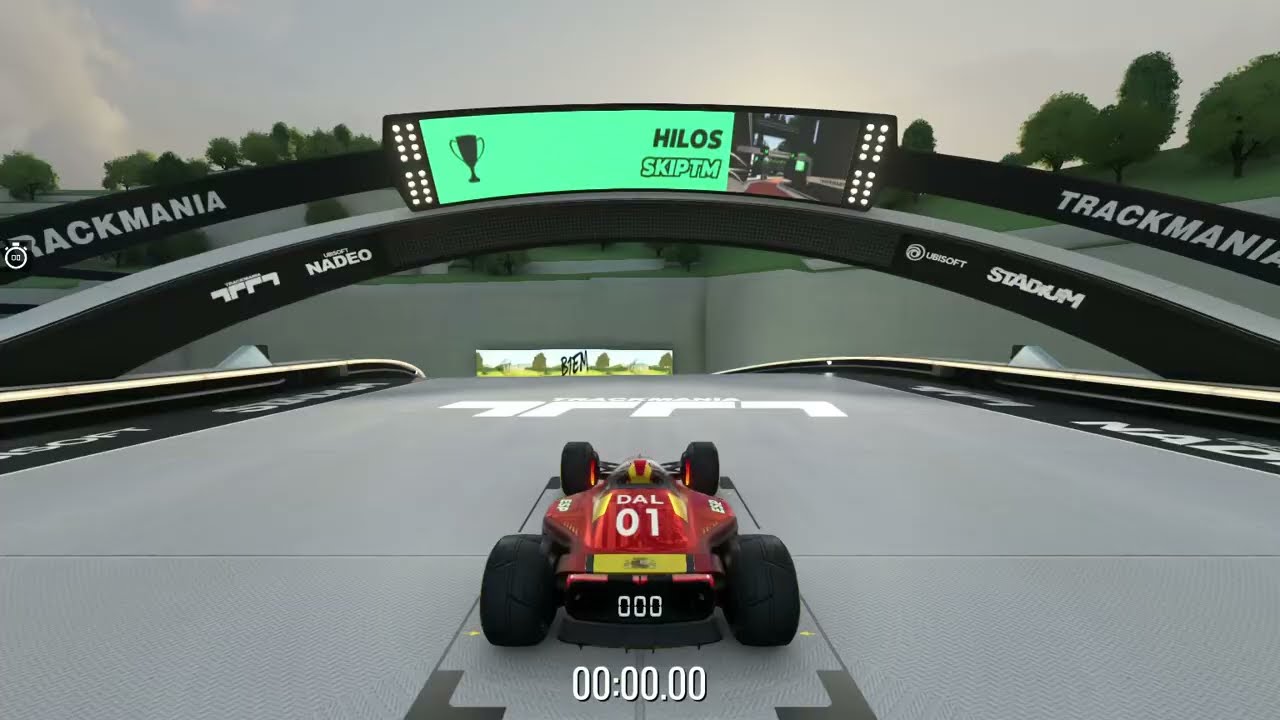 TRACKMANIA - BAJO DE LOS 17s en ESTE MAPA ULTRA RÁPIDO