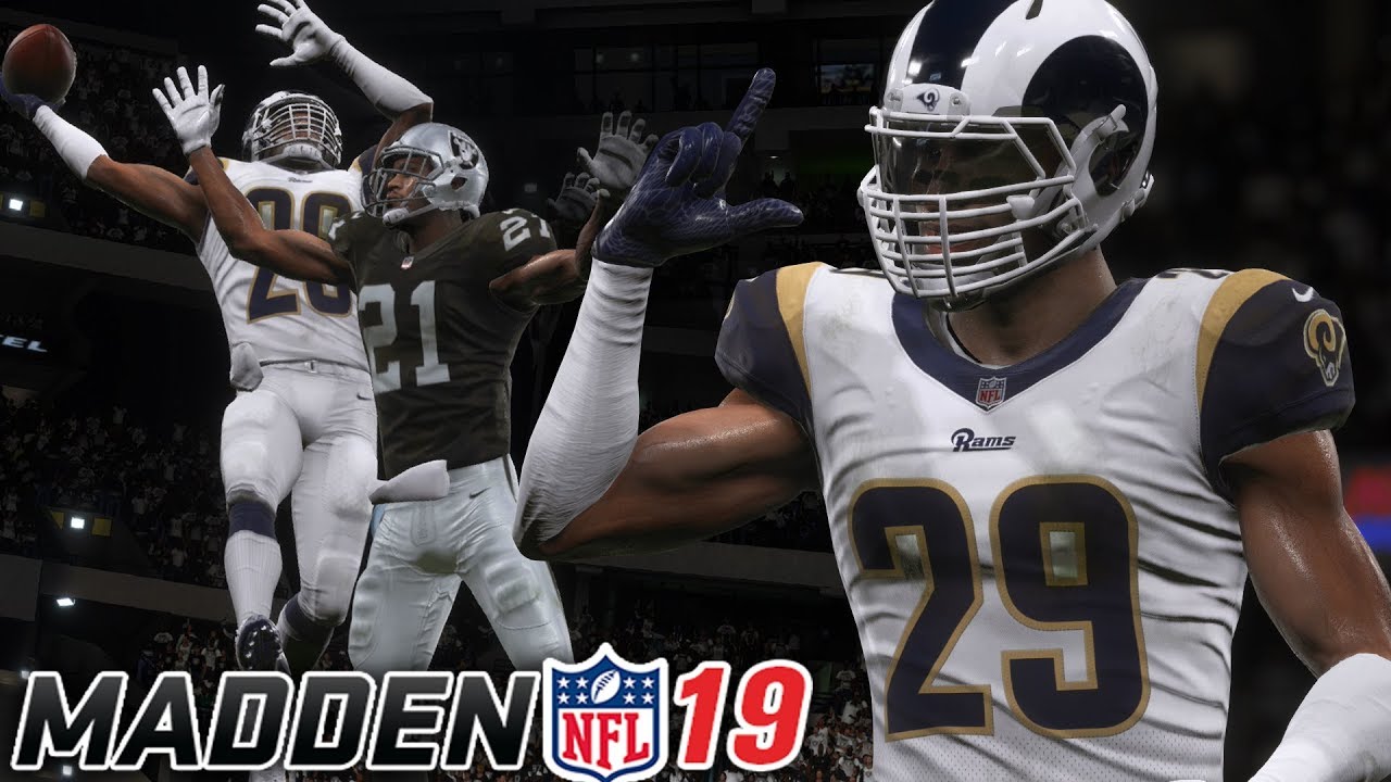NFL Debut! One Hand Catch Over Defender! [Madden 19 Career Mode #1]