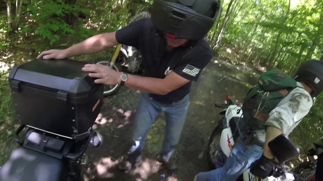 Another fun KLR day on the class 4 roads in VT