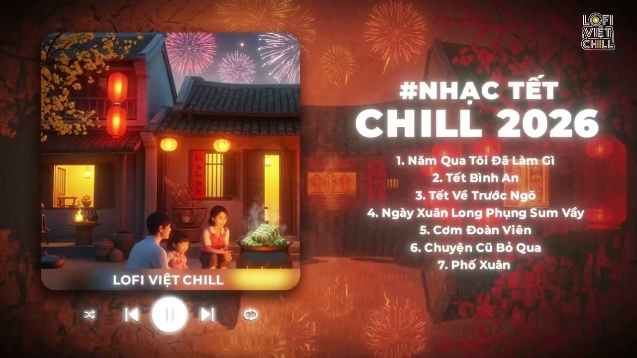 Năm Qua Tôi Đã Làm Gì (Lofi Ver.) - Nhạc Tết Chill 2026 Nhìn Lại Năm Cũ | Tạm Biệt 2025 👋