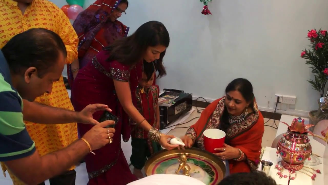 Janmashtami 2012  Abhishek of Bal Krishna