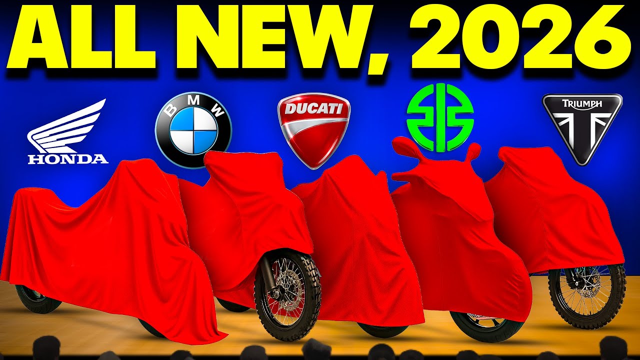Exciting New Motorcycle Rumours For 2026! (Honda, BMW, Kawasaki, Triumph, Ducati & More)