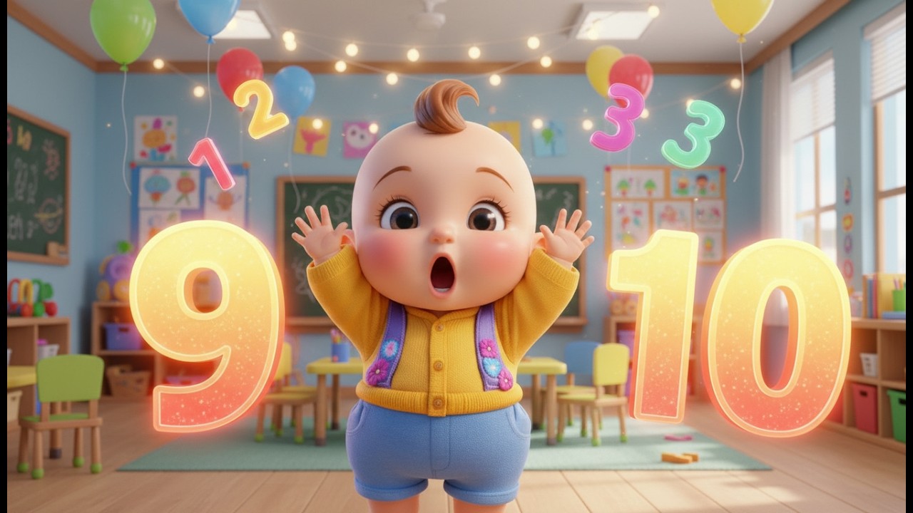 Canción de Números Grandes y Pequeños 🔢🎶 Canción Infantil Educativa en Español Para Niños