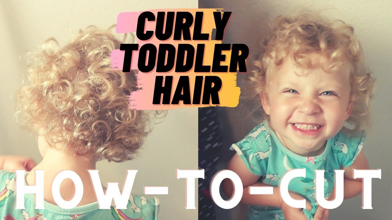 How-to-Cut Curly Toddler Hair(My first time!)