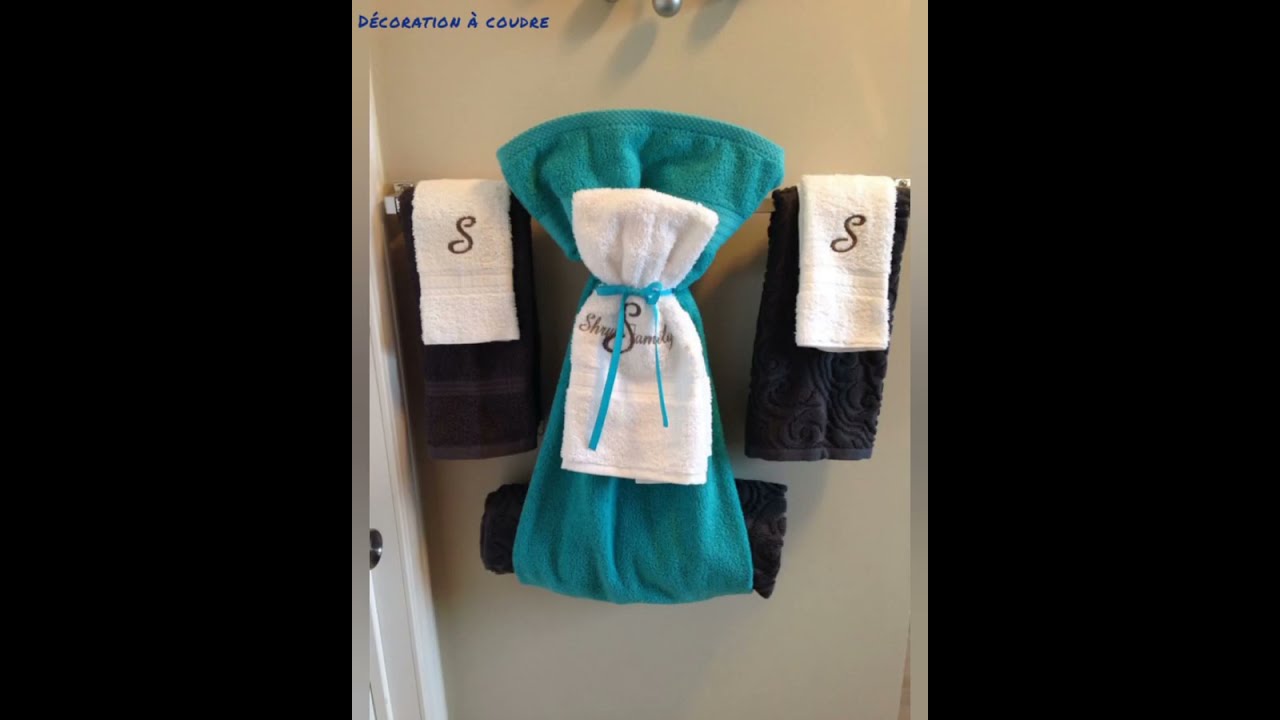 كيفية تزيين مناشف الحمام باشكال رائعة 👌Decorating bath towels are wonderful