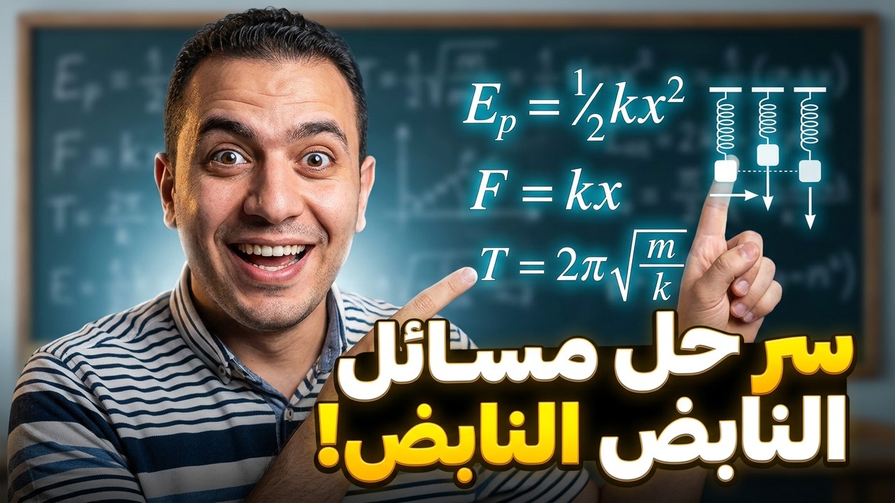 كيف نحل مسائل النابض |تعلم كيف تتعلم (البرت اينشتاين)|