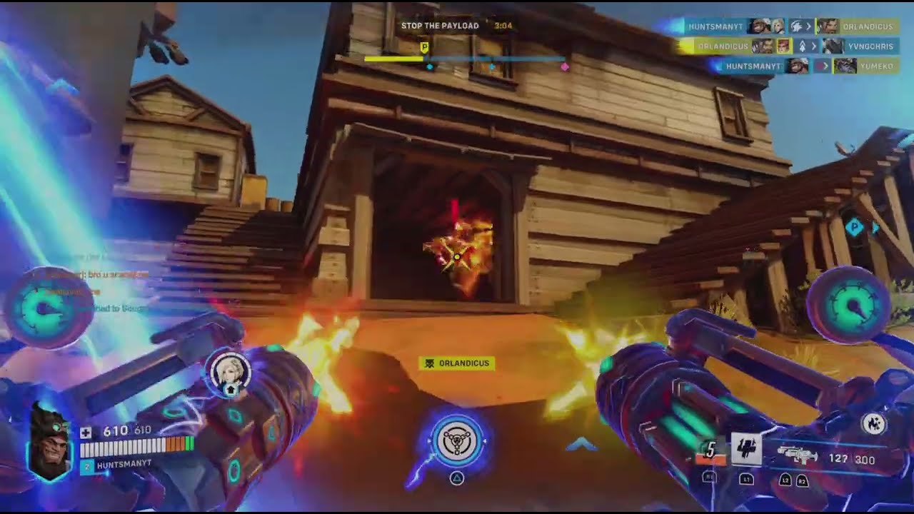 Lasering ppl from distance | Ow2 gameplay