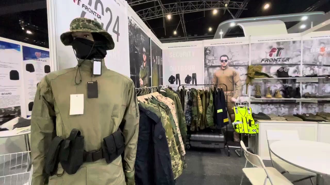 WHfronter at DSA 2024 | Military & Tactical Uniform Exhibition Booth Tour