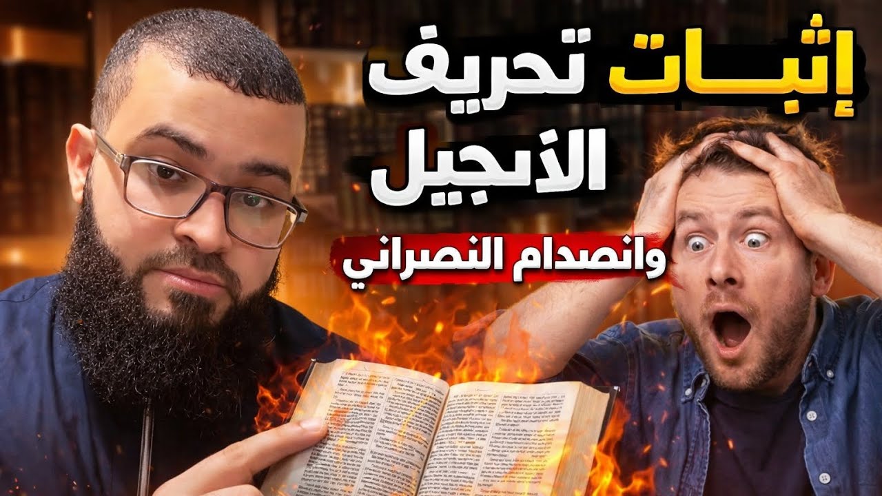 إثبات الشيخ زين خير الله أن الإنجيل محرف وانصدام النصراني بكلام الشيخ 😱😱😱!!!!