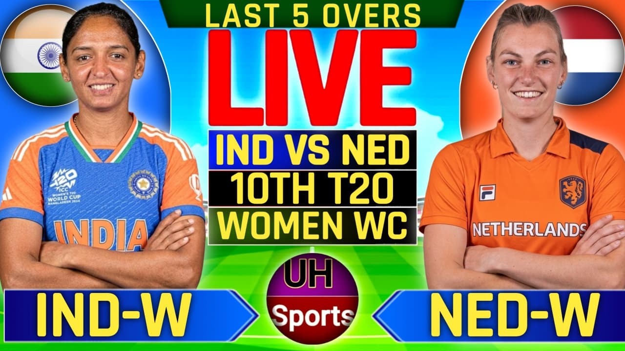 🔴 IND W Vs NED W Live Cricket Match Today I India vs Netherlands Live Match Scores, Women T20WC 2026