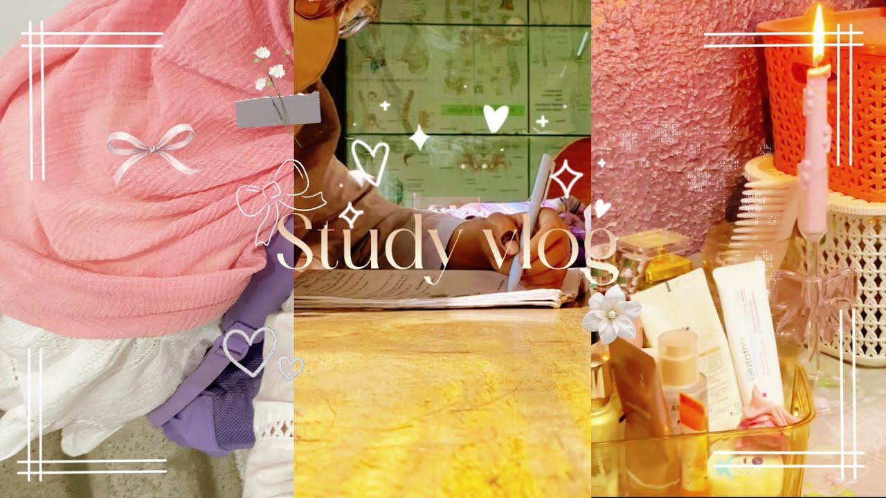 Study vlog |  Days in med campus,cramming the syllabus’s , mess of med students |. 🇧🇩