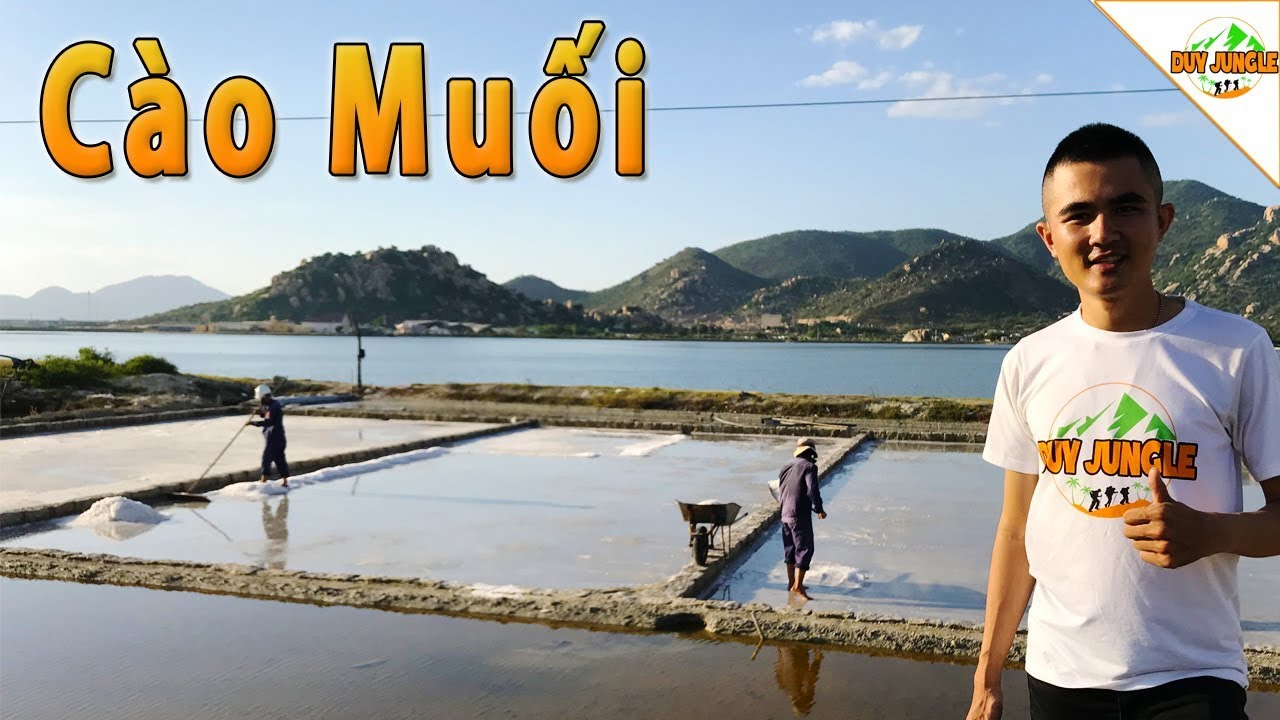 Muối được tạo ra từ hố bùn | Cách làm Muối ở Ninh Thuận | Duy Jungle