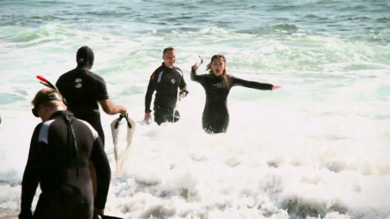Peppade familjer åker och snorklar  - Päron i solen (Sjuan)