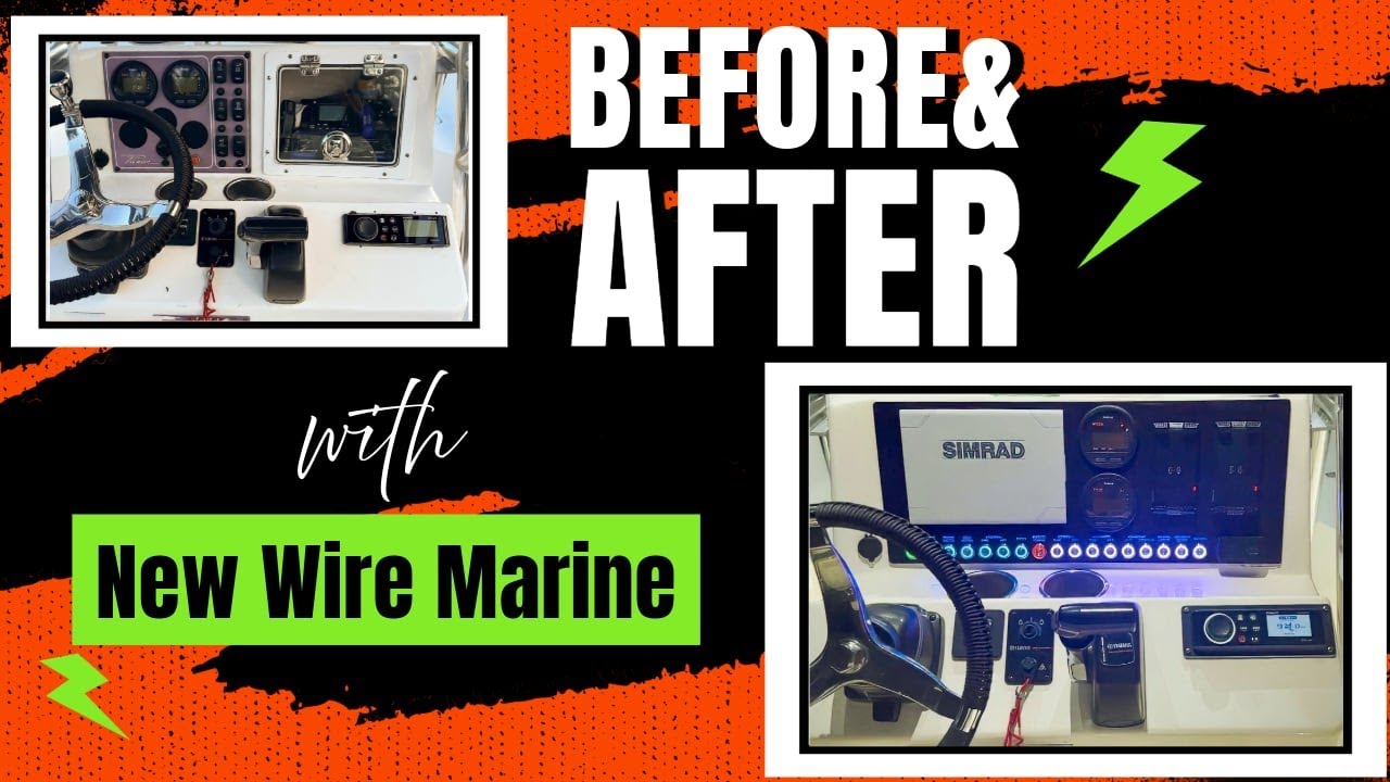 New Wire Marine Dash Installed In One Day!