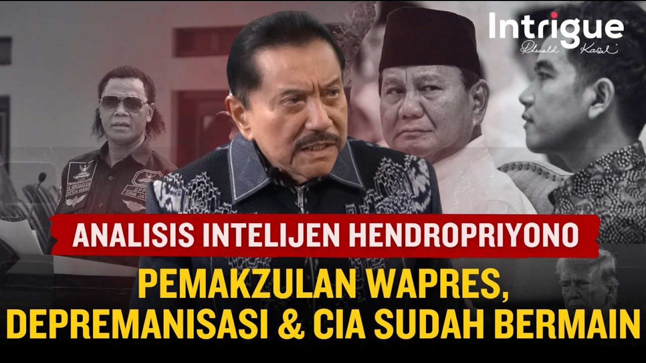 Hendropriyono: Pemain di Balik Pemakzulan Gibran, Korban Konspirasi Hercules & Akhir Kejayaan Trump