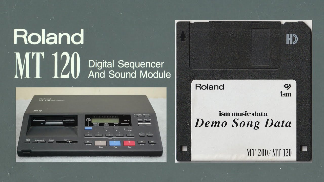 Roland MT-120 Demo Music