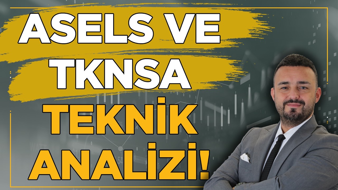 Borsanın 13 Bin Seviyelerine Geri Çekilmesi Oyuna Girme Fırsatı Olur! ASELS ve TKNSA Bilançoları! 📊📈
