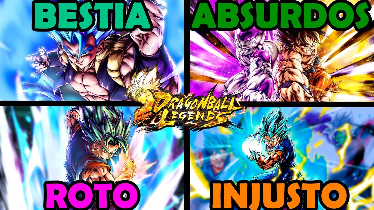 10 PERSONAJES QUE ROMPIERON DRAGON BALL LEGENDS