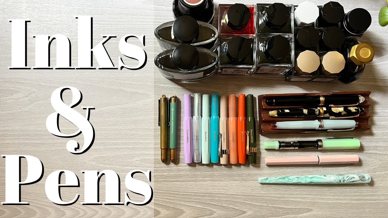 Fountain Pen Collection | Ink Collection Swatches | Kaweco, Sailor, Pilot, Ferris Wheel Press