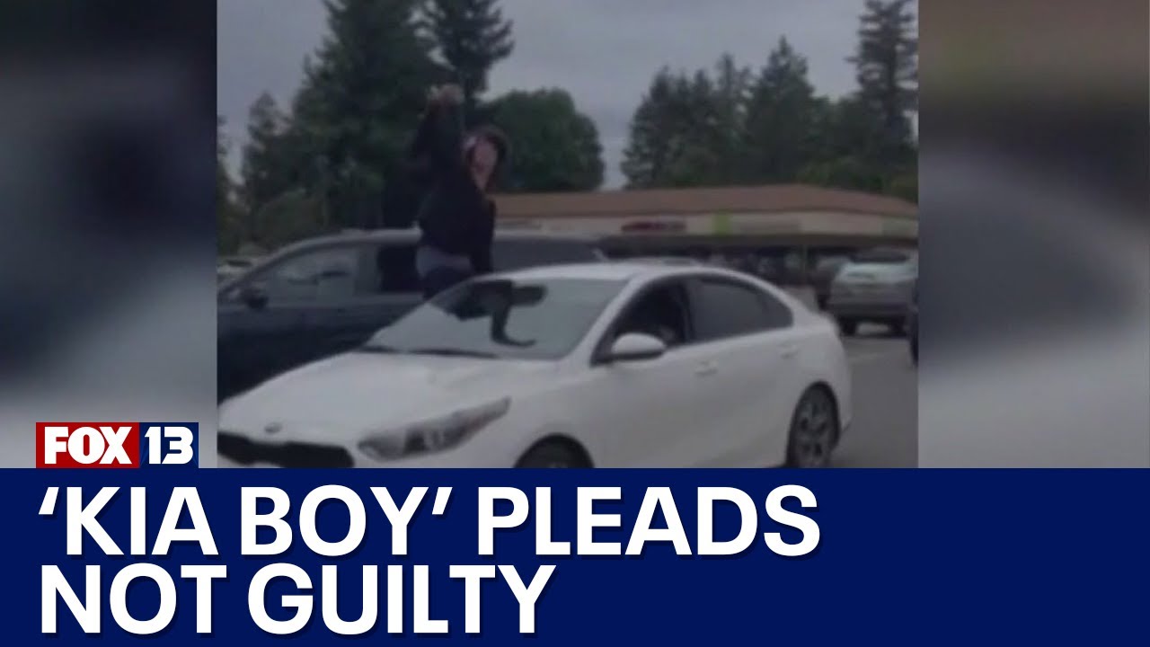 Self-proclaimed 'Kia Boy' charged in 5 robberies pleads not guilty | FOX 13 Seattle