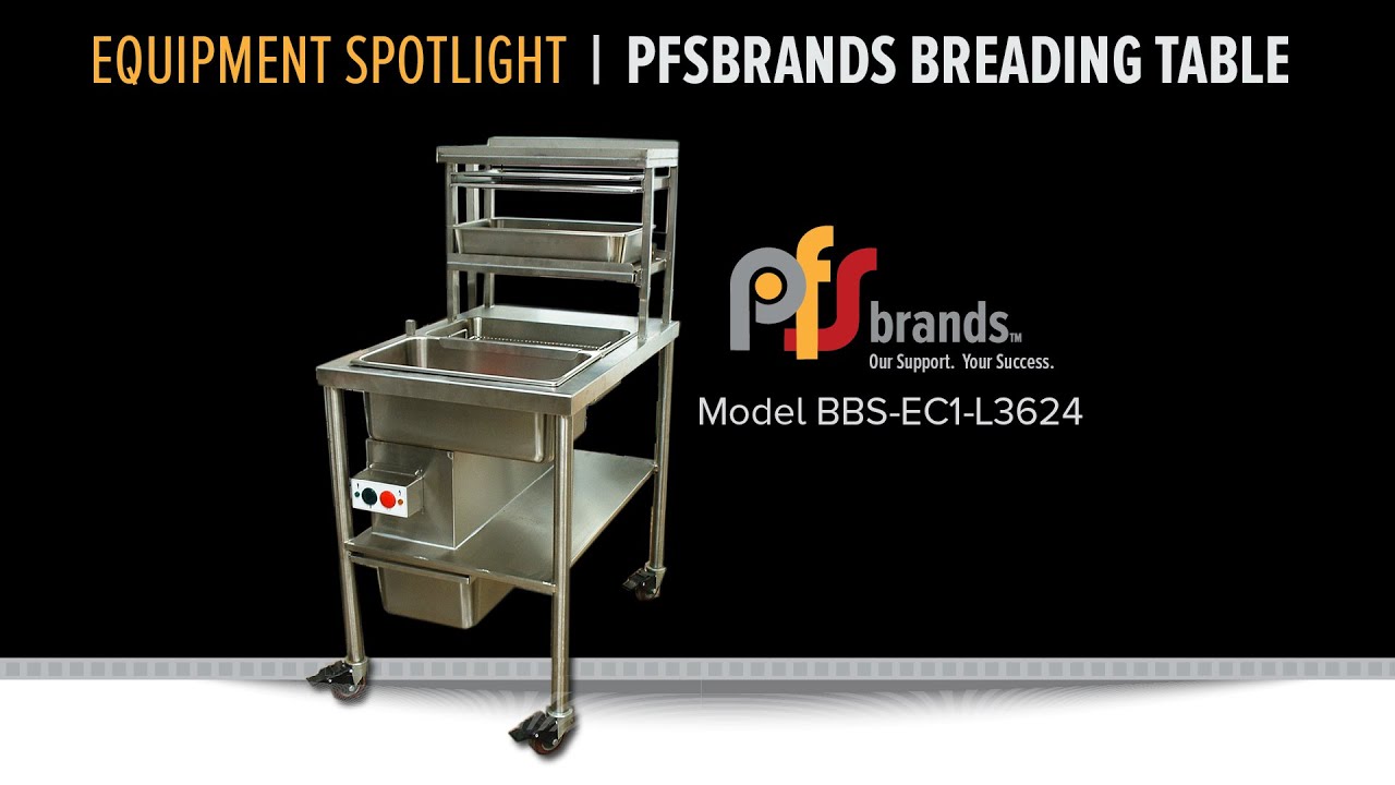 KitDel Breading Table (with PFSbrands)