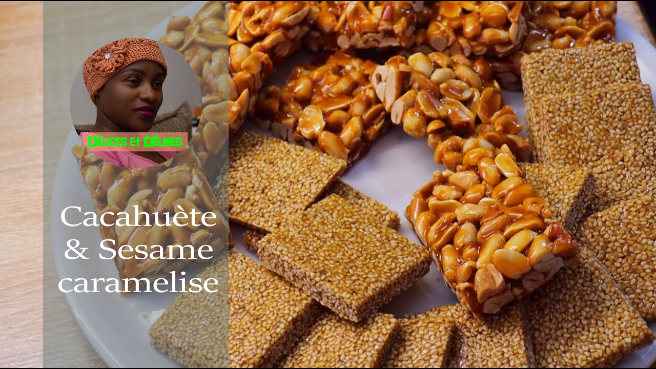 Nougatine cacahuete, Sesame caramelise, Peanut chikki, Groundnut Energy Bar, Peanut Bar.