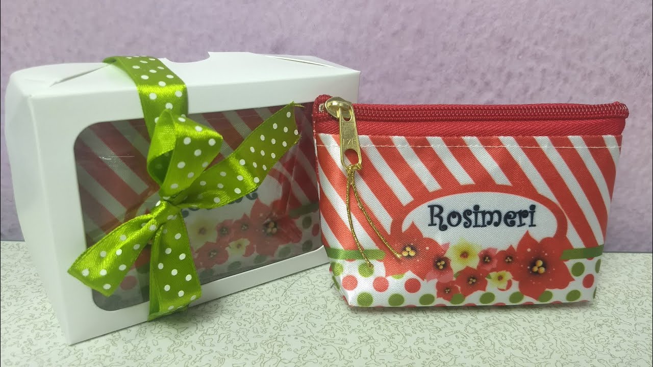 Kit Natalino- Nécessaire e porta moedas