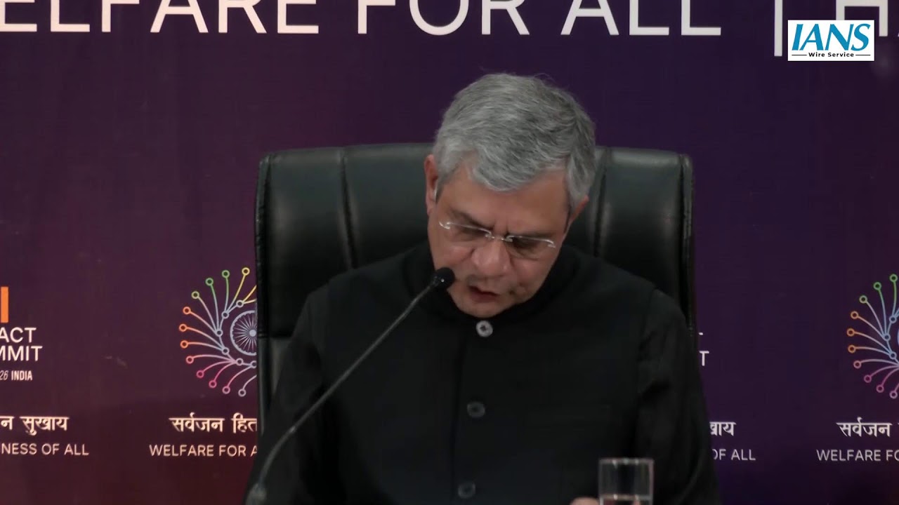 LIVE: Union Minister Ashwini Vaishnaw briefs on India AI Impact Summit 2026