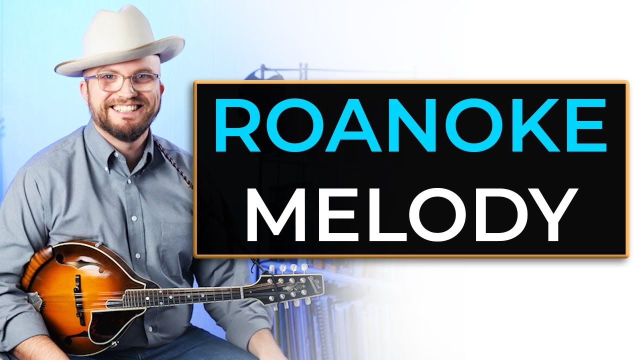 Roanoke // Fiddle Melody // Bluegrass Mandolin Lesson