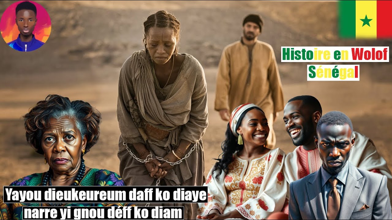 Yayou dieukeureum daff ko diaye narrou libyens yi - Niou déff ko diaam (esclave) #conteafricain