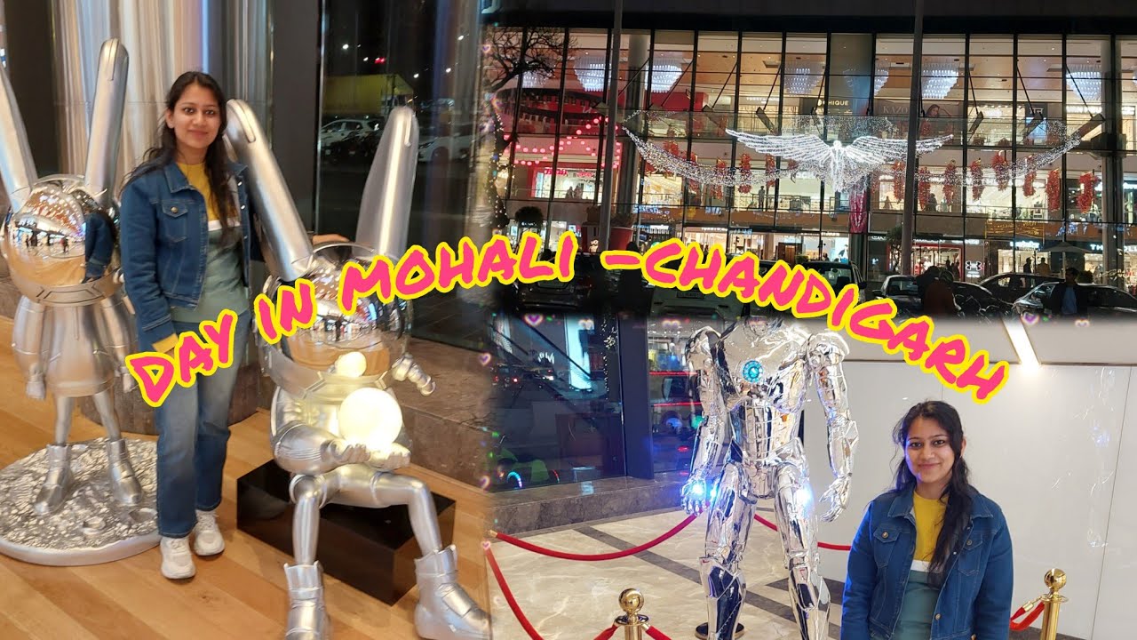 Mohali city tour!!Exploring Mohali !! C.P.Mall, Mohali city center, J.P. Sky garden!!Mohali vlog