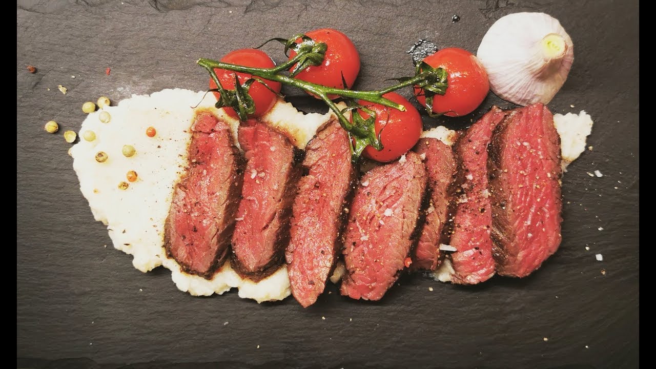 Hanging Tender - Onglet - Nierenzapfen sous vide gegart