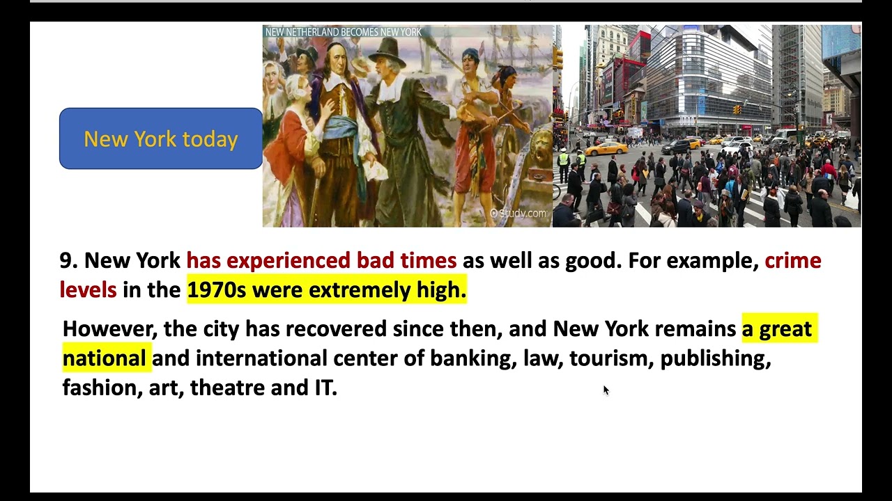Grade 12  ( Unit 1 reading   To New York) خوێندنەوە و وەرگێرانی نیوۆرک لە لایەن مامۆستا هەلمەت وجۆ