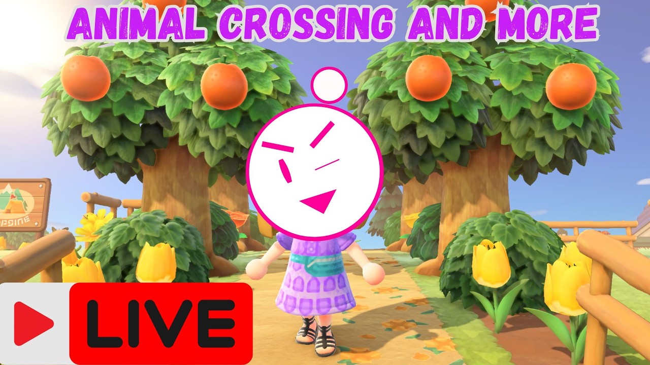ANIMAL CROSSING AND MORE WITH VIEWERS...LIVE 🔴