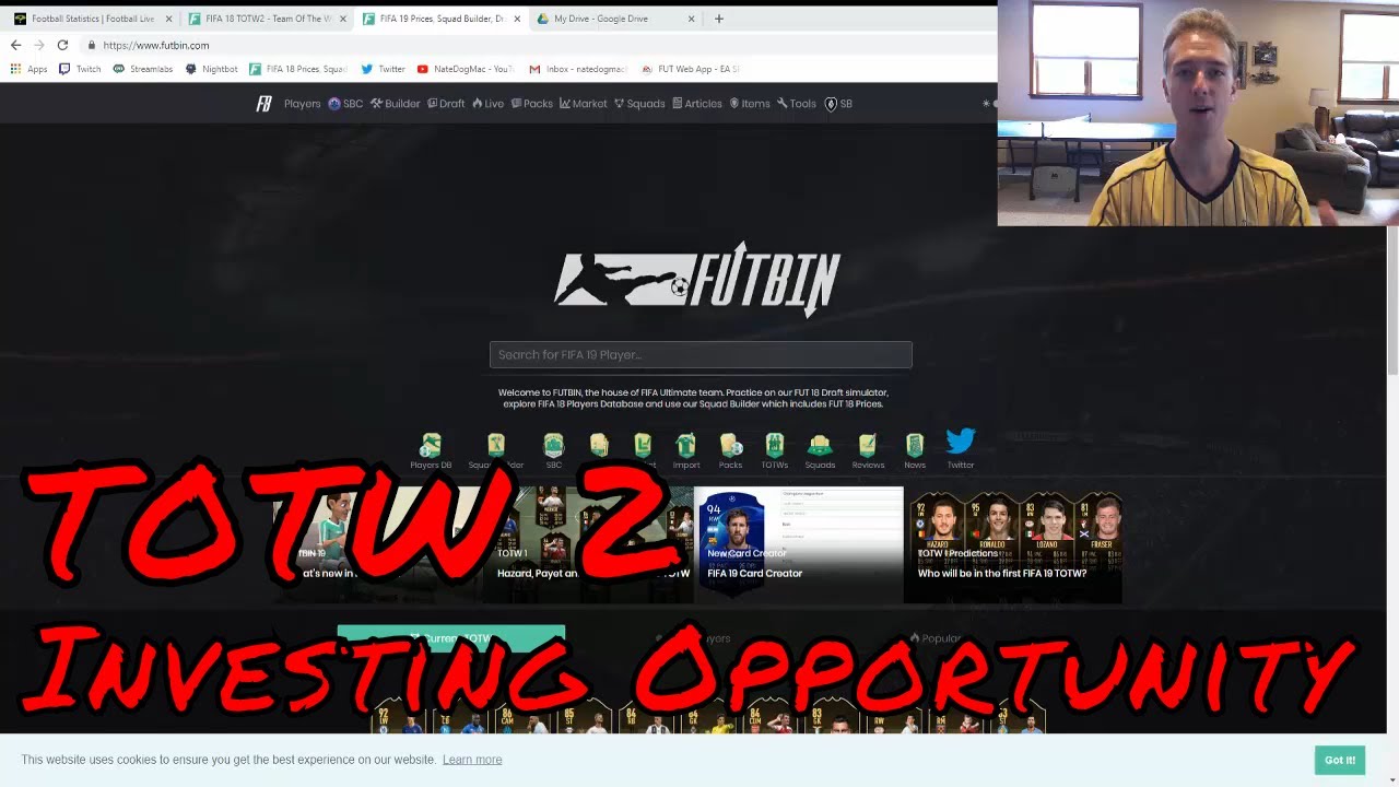 TOTW 2 Investing Opportunity - FIFA 19