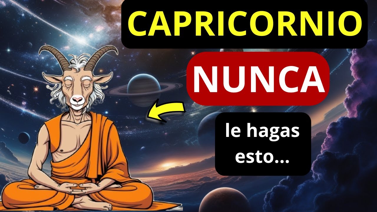 10 Razones por las que NO debes tratar Mal a Capricornio (o lo pagarás con el Karma) #capricornio