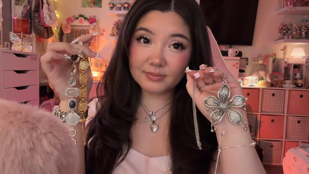 ASMR Jewelry Haul Part 1 (crafturday, en route) ˚ ༘ ೀ⋆｡˚