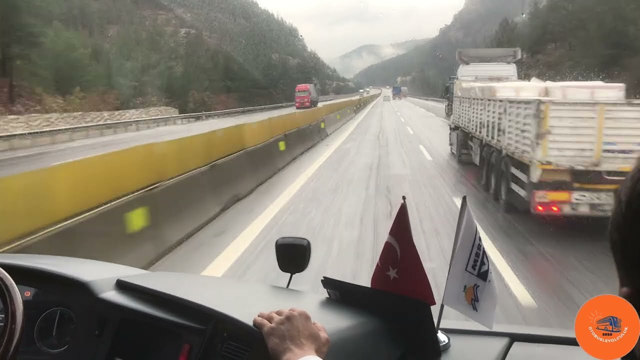 Yağmurlu Havalarda Mersin Vif Travego ile Unutulmaz Bir Yolculuk | Kamil Koç İşbirliği