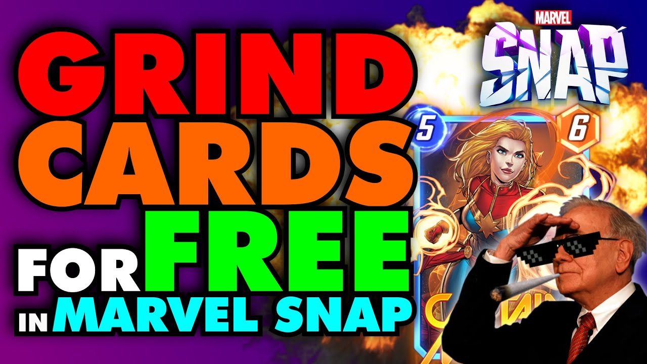 GRIND CARDS for FREE in MARVEL SNAP