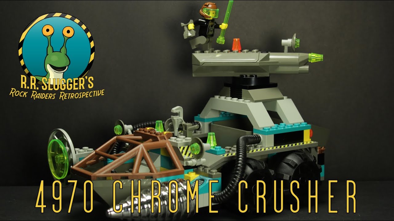 LEGO 4970 Chrome Crusher ~ R.R. Slugger's Rock Raiders Retrospective!